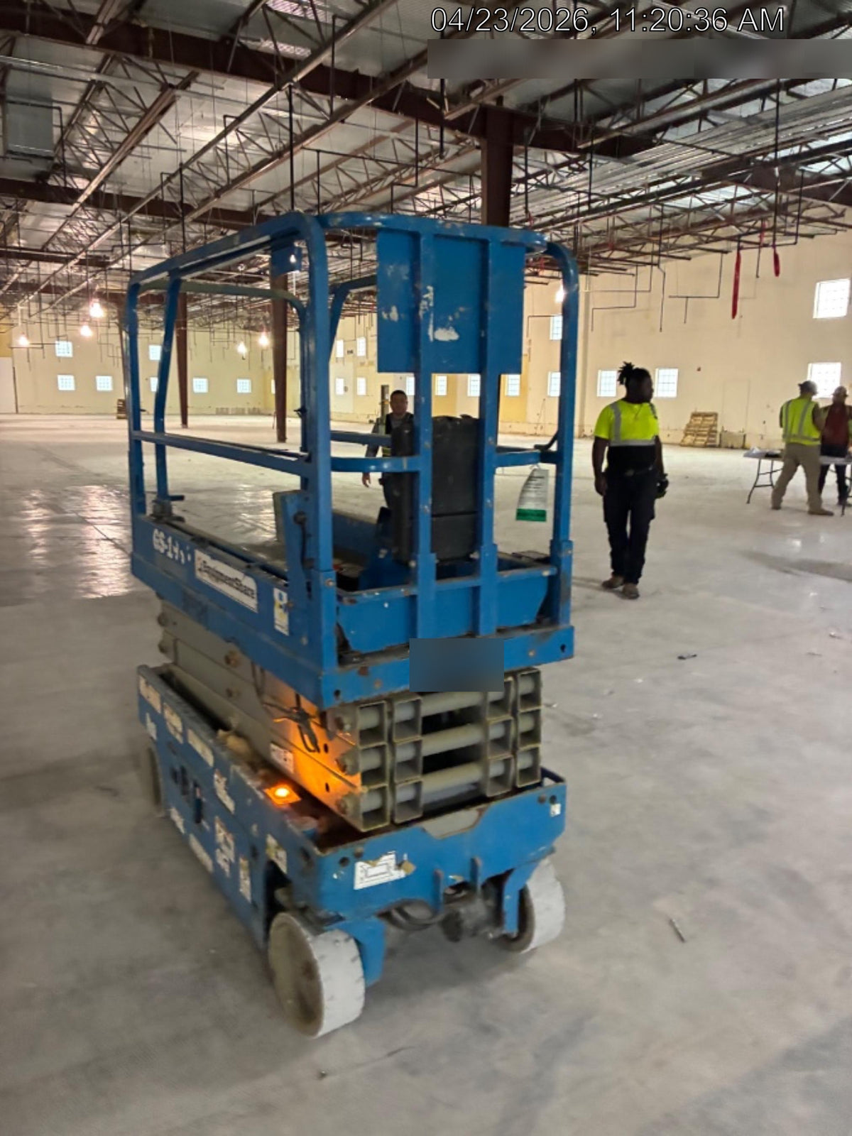 2019 Genie GS-1930 Fixed Rails with Chain Entry