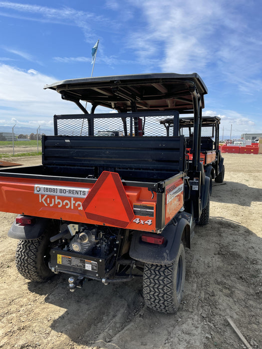 2022 Kubota RTV-X1140W-H Plastic Canopy, Windshield Acrylic Clear, LED Strobe Light, Wire Harness Kit, Back up Alarm