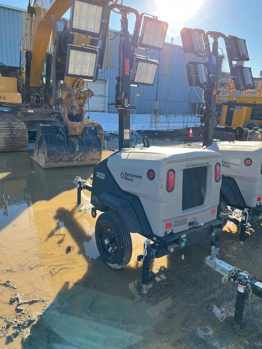 2024 Wacker Neuson LTT4 Diesel, Kohler KDW702, Deep Sea Controller, Auto Start, LED 320W, Bypass Outlet, T3