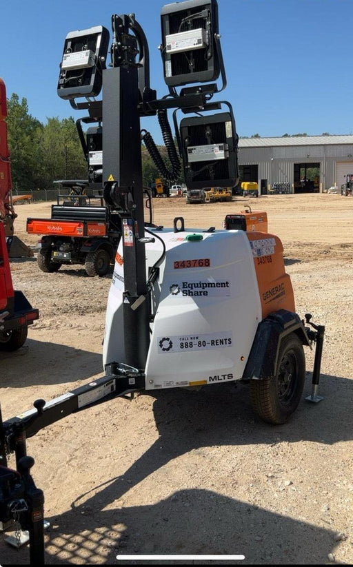 2023 Generac MLT2 Diesel, Flex Switch 120V Input, Powerzone Controller, (4) 320W LED Lights, 4kW Generator, 39.9 Gal Fuel Tank, 2" Ball, T3