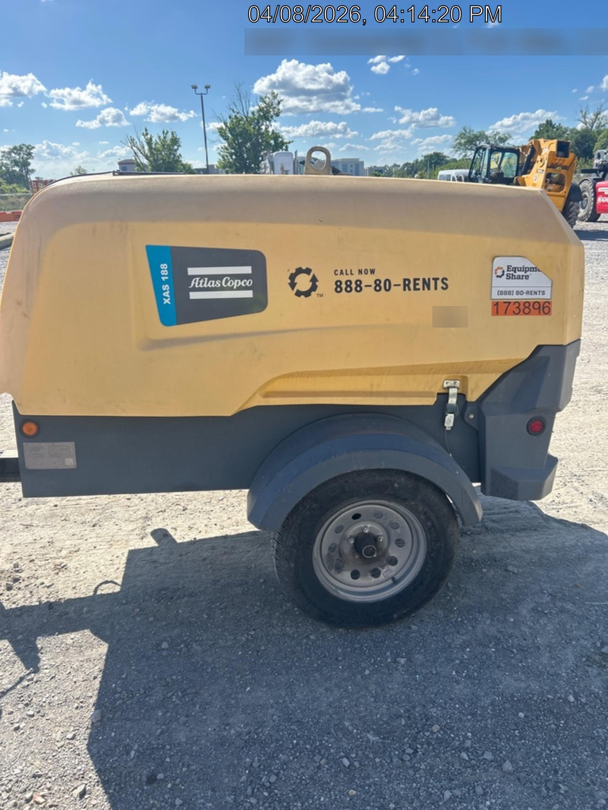 2021 ATLAS COPCO XAS188 CWK