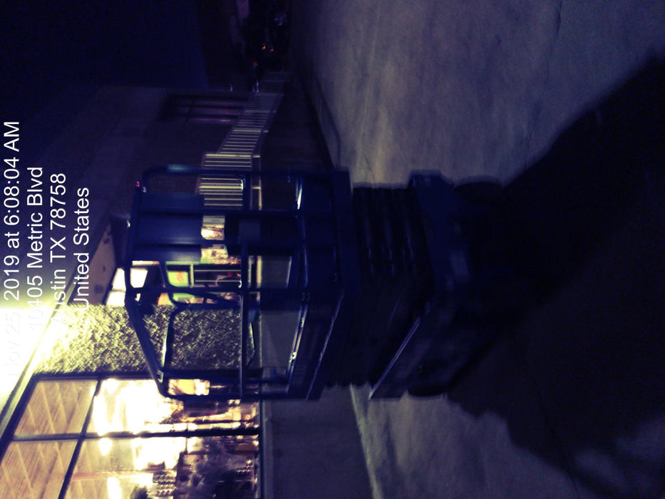 2019 Genie GS-1930 Fixed Rails with Chain Entry