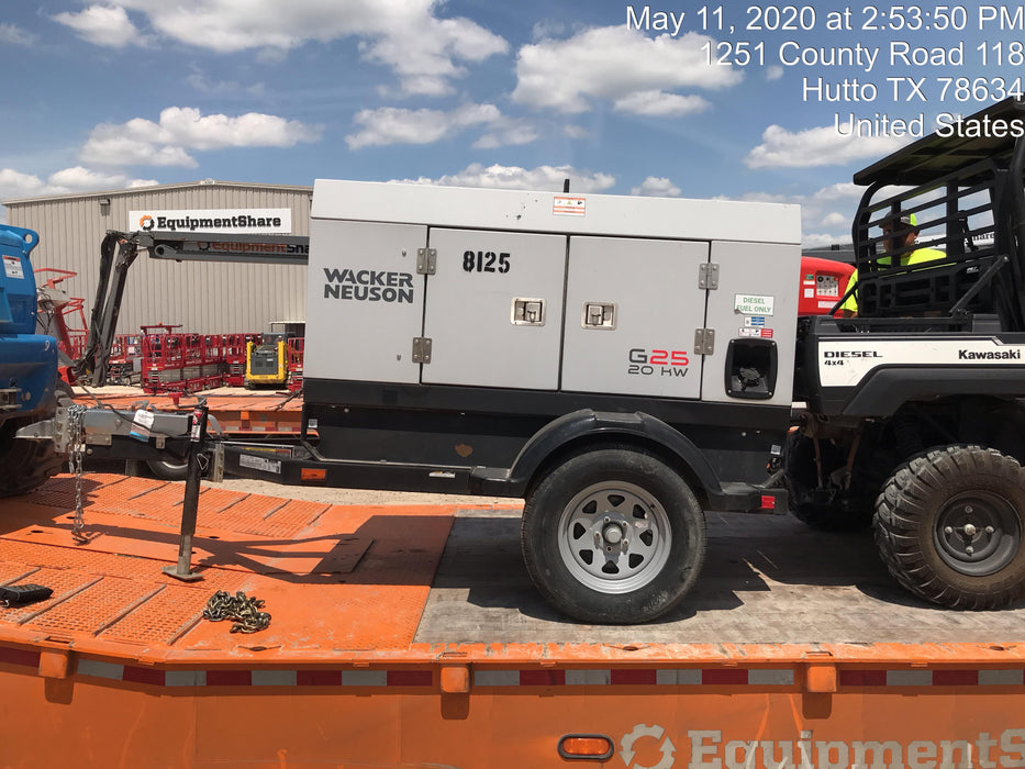 2018 WACKER NEUSON G25