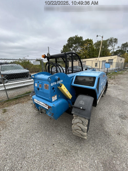 2019 Genie GTH-5519 Canopy, Solid RT Tires, LED Work Lights, Beacon 48" Carriage, 48" Forks