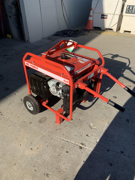 2021 Multiquip GA6HR Gen 6kW Honda GX340 GFCI
Wheel Kit