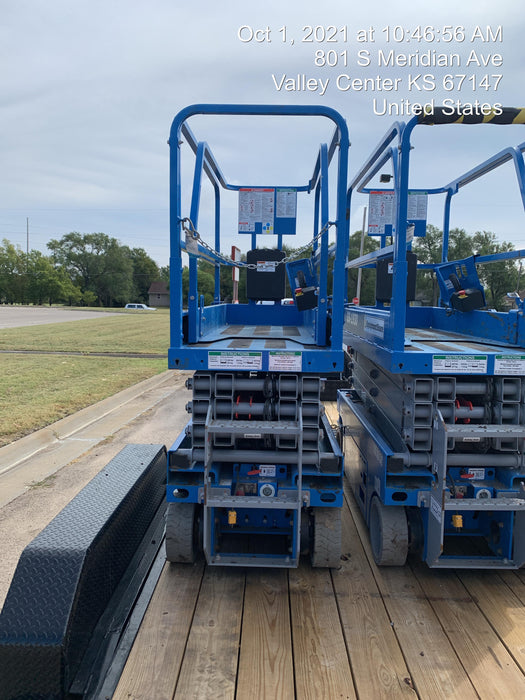 2020 Genie GS-1930 Fixed rails with chain entry gate - Pre A92.20