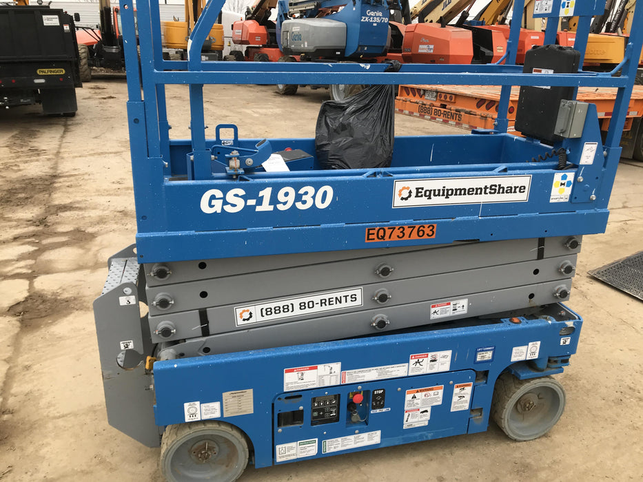 2020 Genie GS-1930 Fixed rails with chain entry gate - Pre A92.20