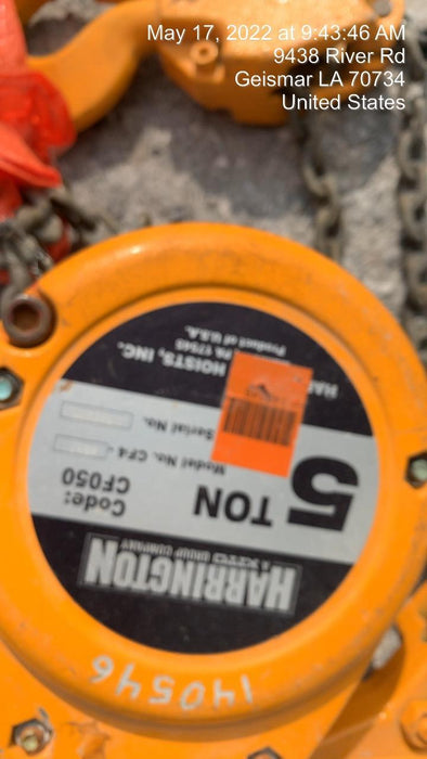 2021 HARRINGTON CF050-20