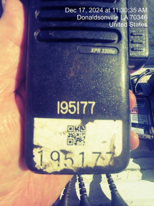 2021 MOTOROLA XPR3300E