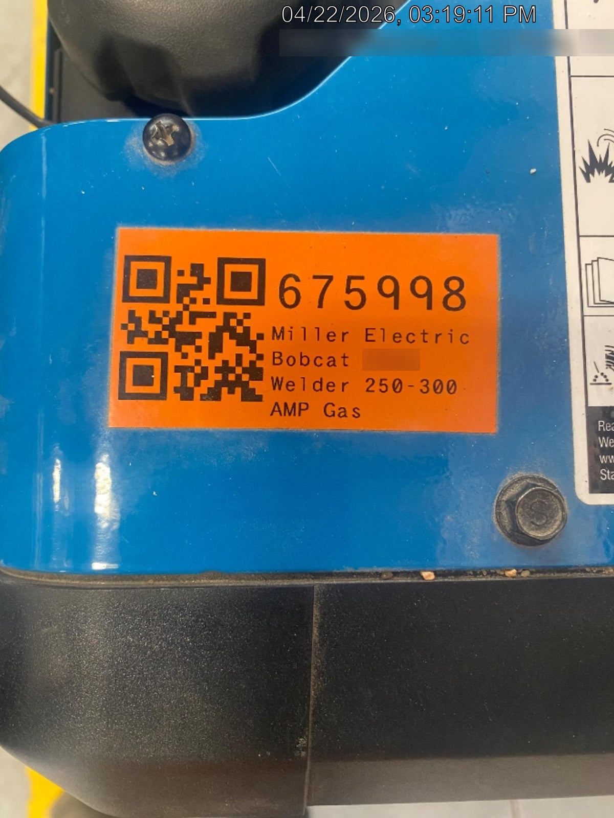 2026 MILLER ELECTRIC Bobcat 265 G