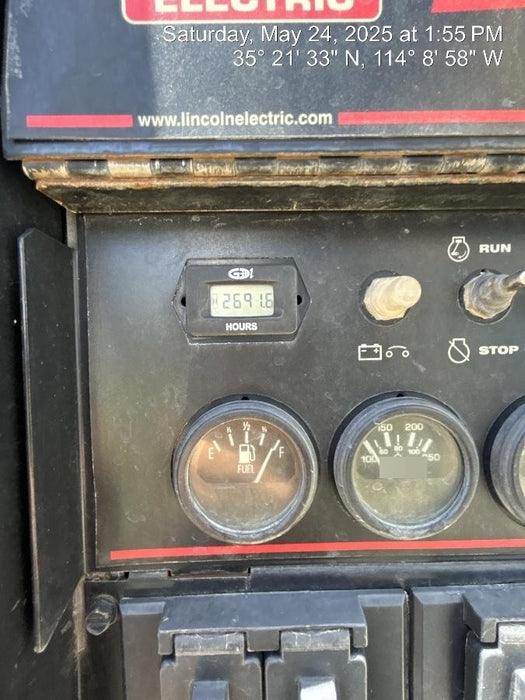 2019 Lincoln Electric Vantage 322 Welder Ready-Pak 3, Two wheel trailer, Fender and Light kit, Cable Rack