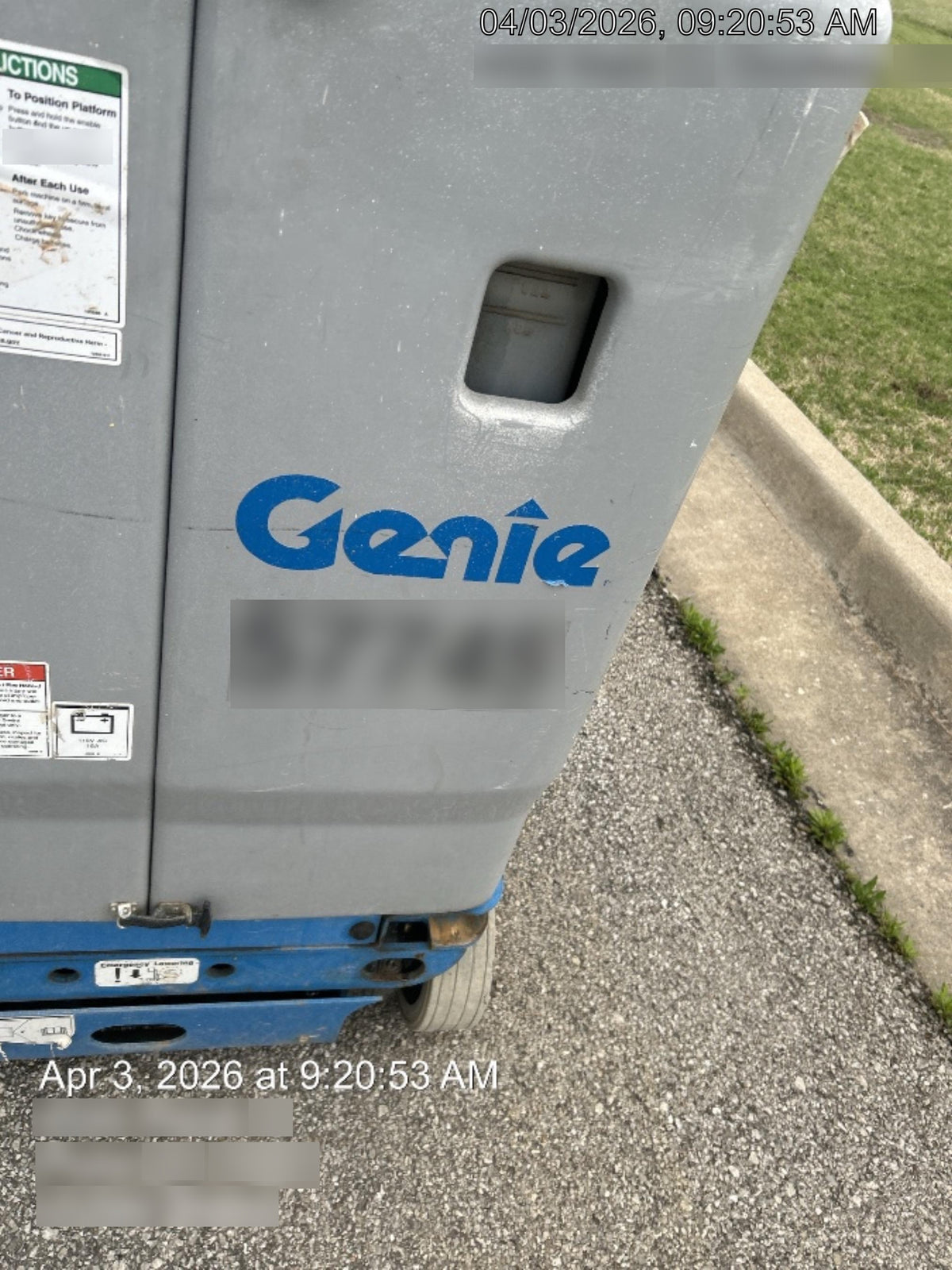 2019 GENIE GR-20