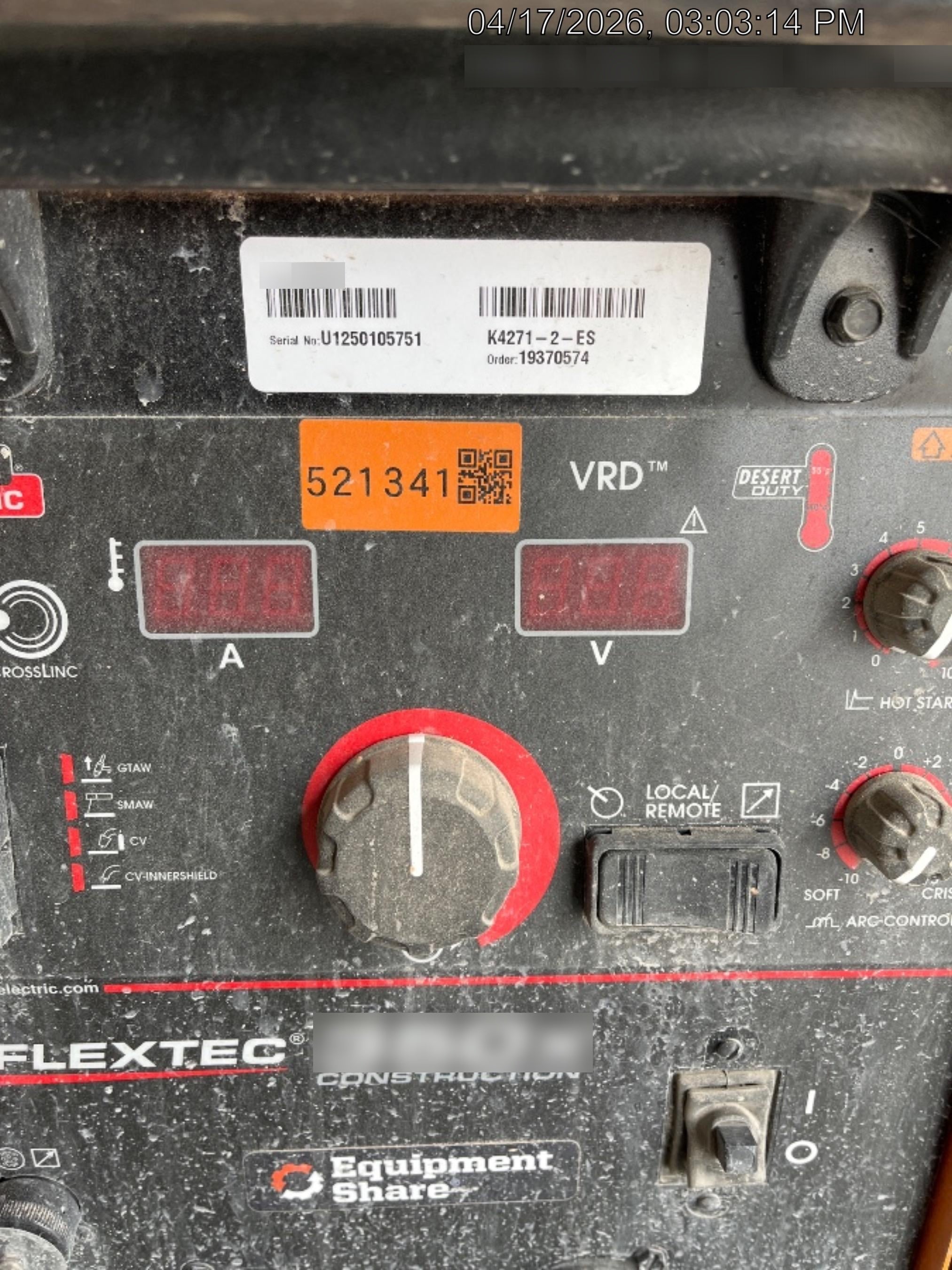 2025 LINCOLN ELECTRIC FLEXTEC 350X