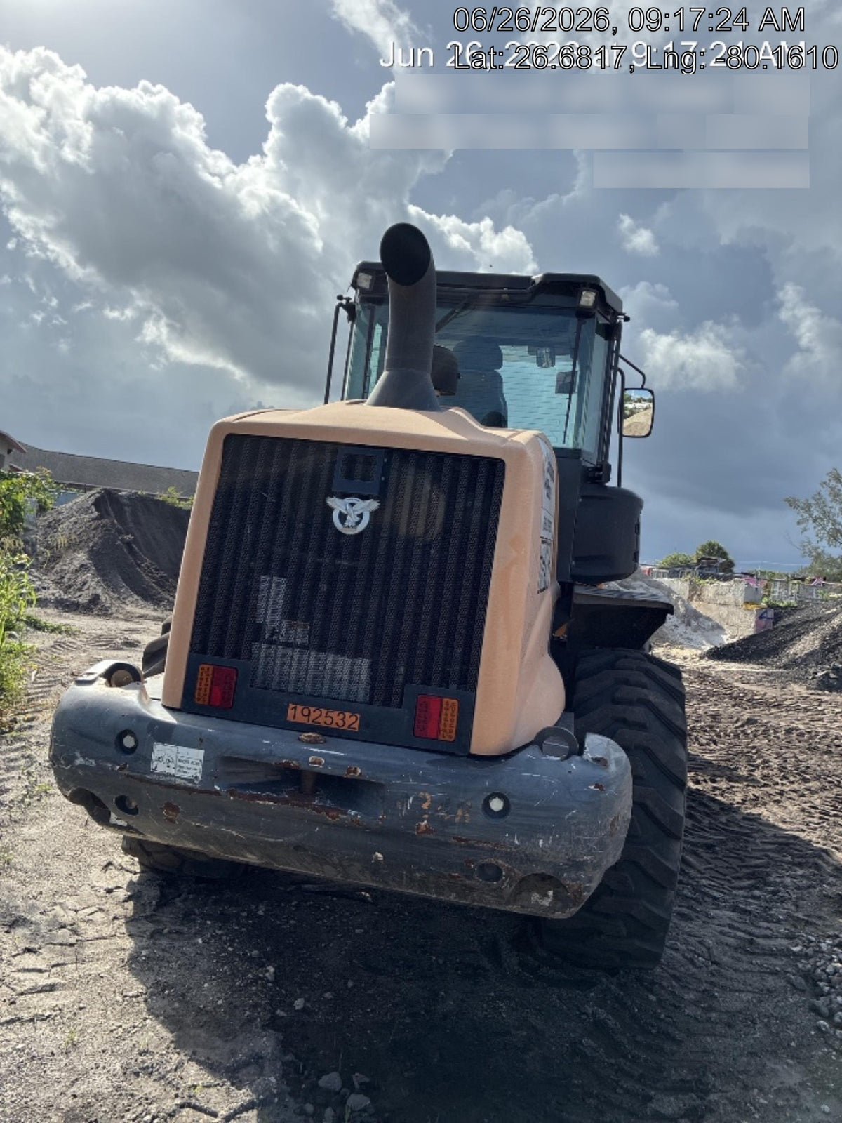 2018 Case 721G CLOSED CAB, 1 FUNCTION, JRB 416 STYLE HYD COUPLER