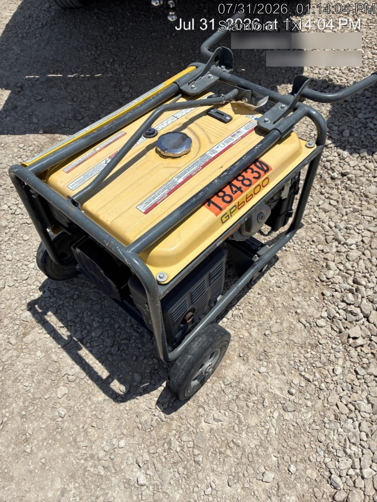 2021 WACKER NEUSON GP6600A