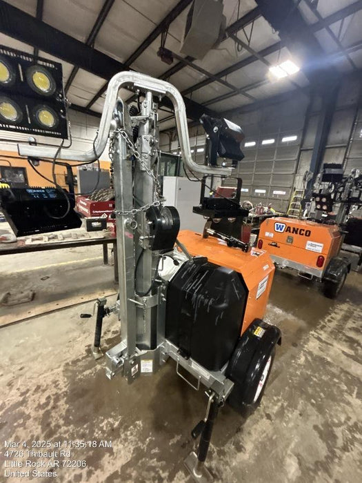 2024 Wanco WLTT-4MM4K Diesel, Deep Sea Controller, Shore Power Plug, Auto Start, (4) 350W LED Floodlights, 4kW Generator, 60 Gal Fuel Tank, 2" Ball, T3