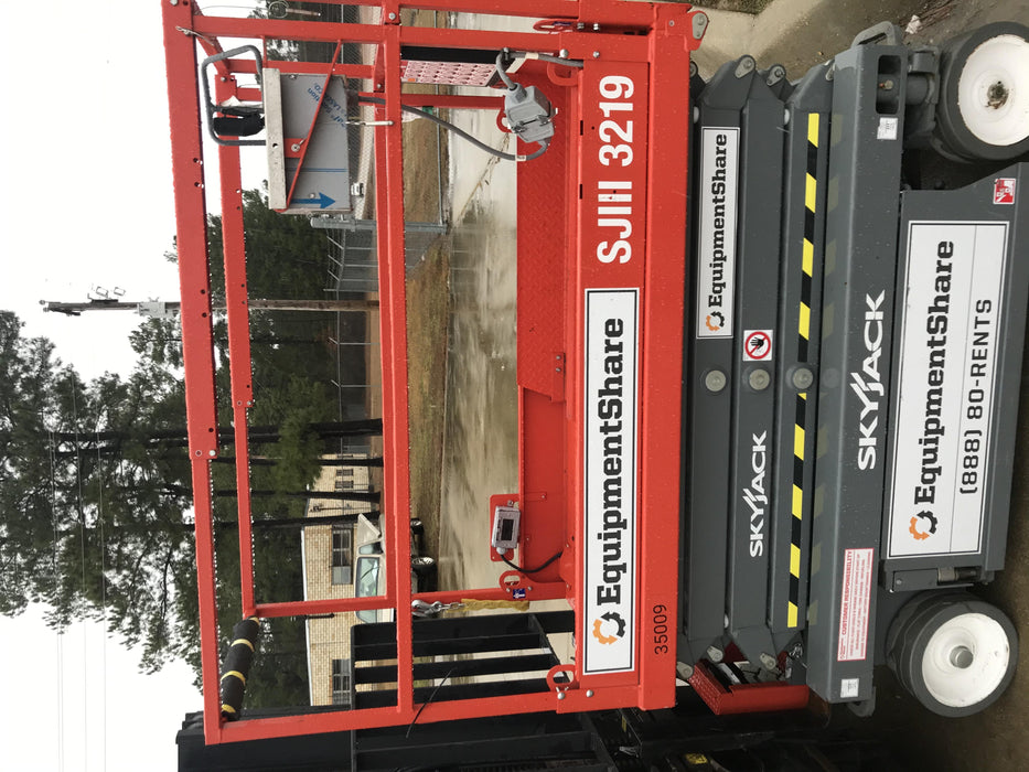 2019 Skyjack SJIII-3219 Standard Options, Trojan Batteries