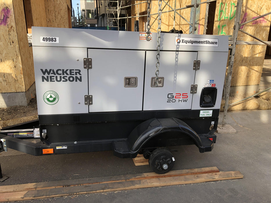 2019 WACKER NEUSON G25