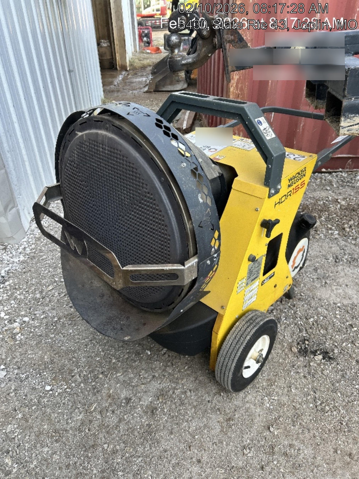 2018 WACKER NEUSON HDR 155