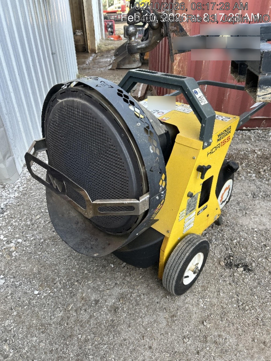 2018 WACKER NEUSON HDR 155