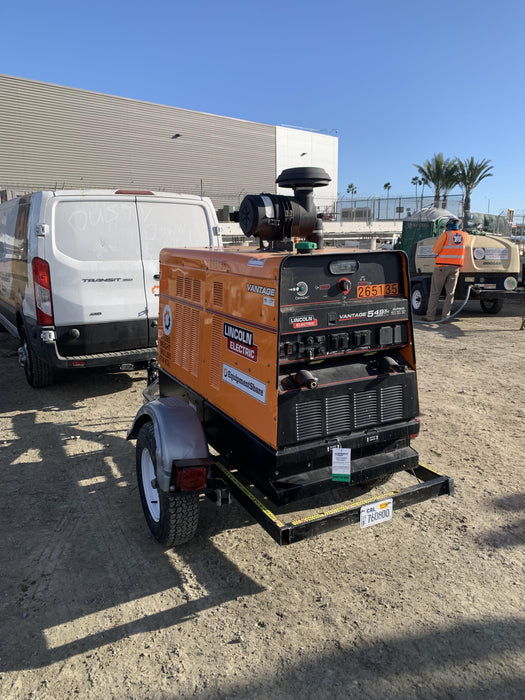 2022 Lincoln Electric Vantage 549X Crosslink Technology, Trailer Mounted, ES Decals, T3