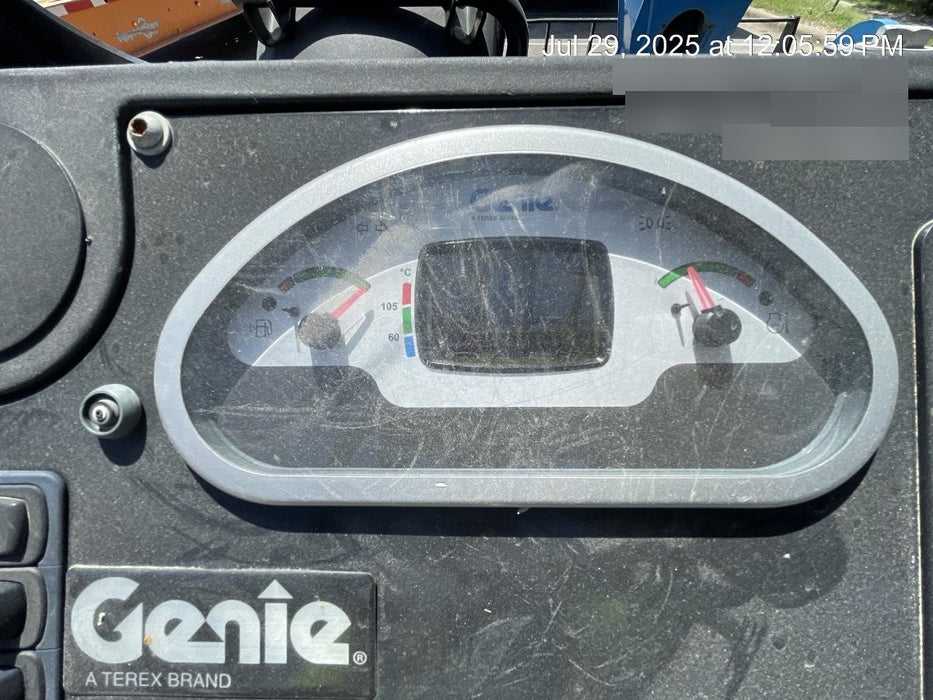 2018 Genie GTH-844 Genie GTH-844 w/ROPS, Work Lights, Solid Tires, RH Cab Mesh, Beacon, 60" Carriage and Forks