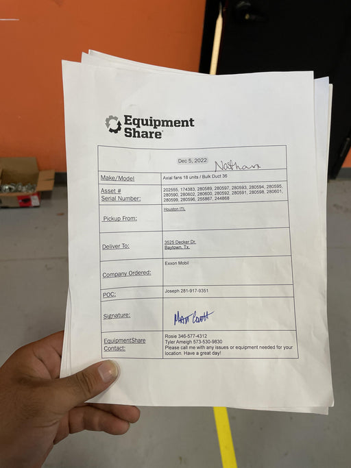 2022 TEXAS PNEUMATIC TOOLS, INC. TB-8-EXP