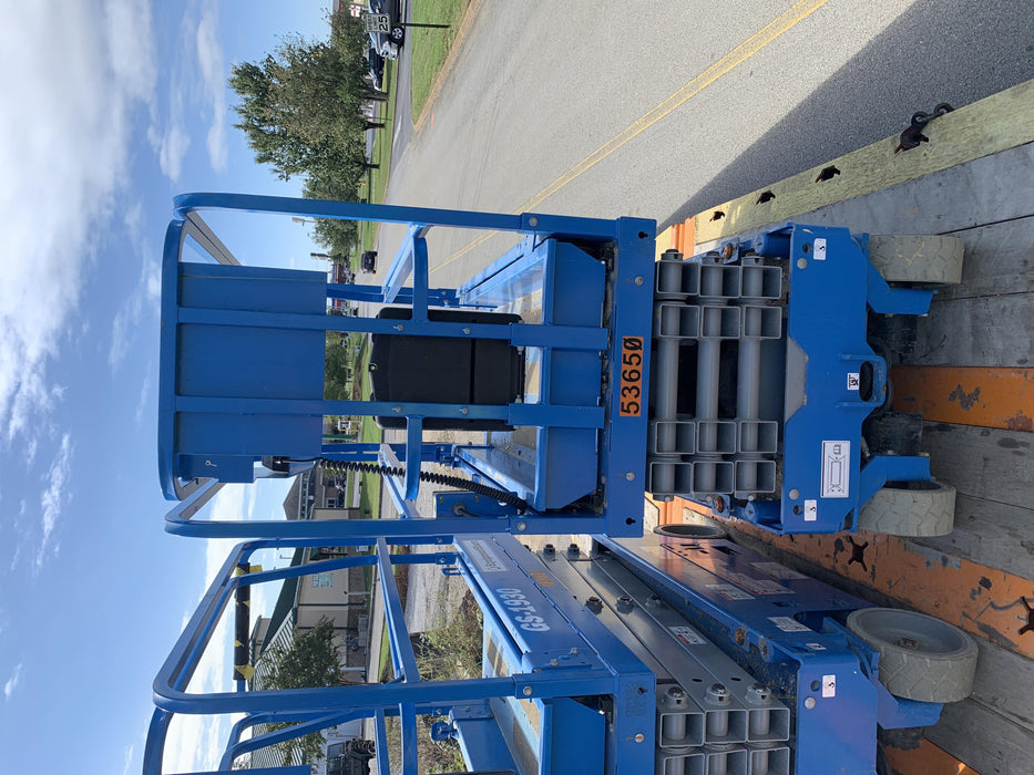 2019 Genie GS-1930 Fixed Rails with Chain Entry