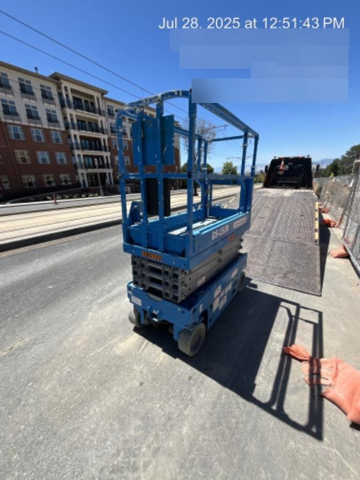 2020 Genie GS-1930 Solid Non Marking Tires, Beacon, Folding rails with half height swing gate, 800W Inverter