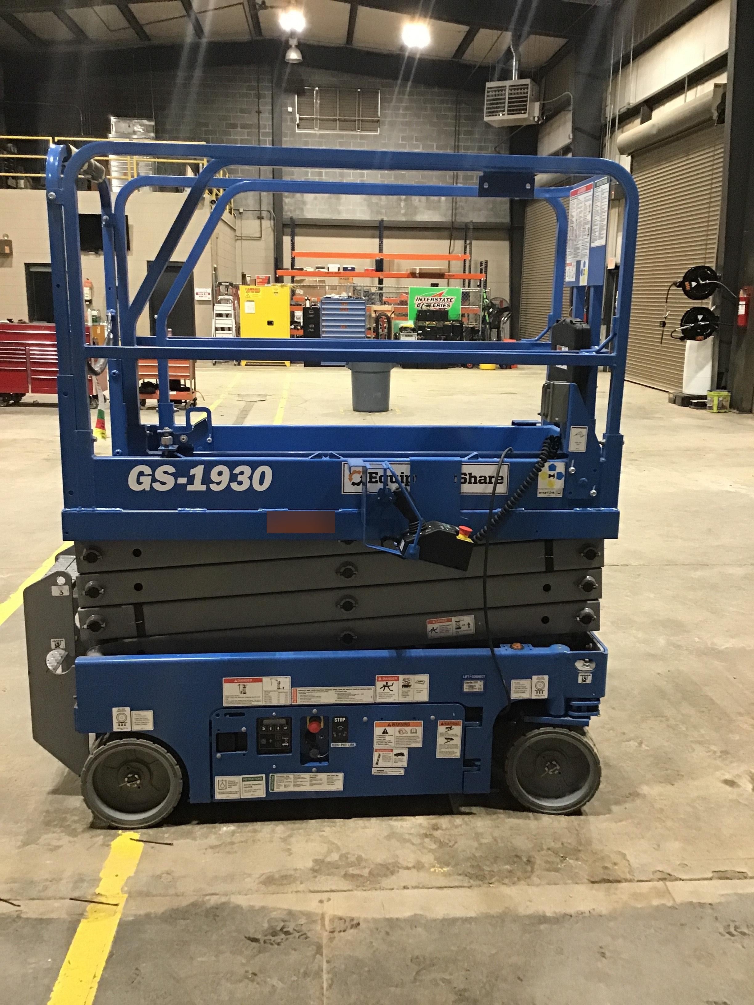 2020 Genie GS-1930 Fixed rails with chain entry gate - Pre A92.20