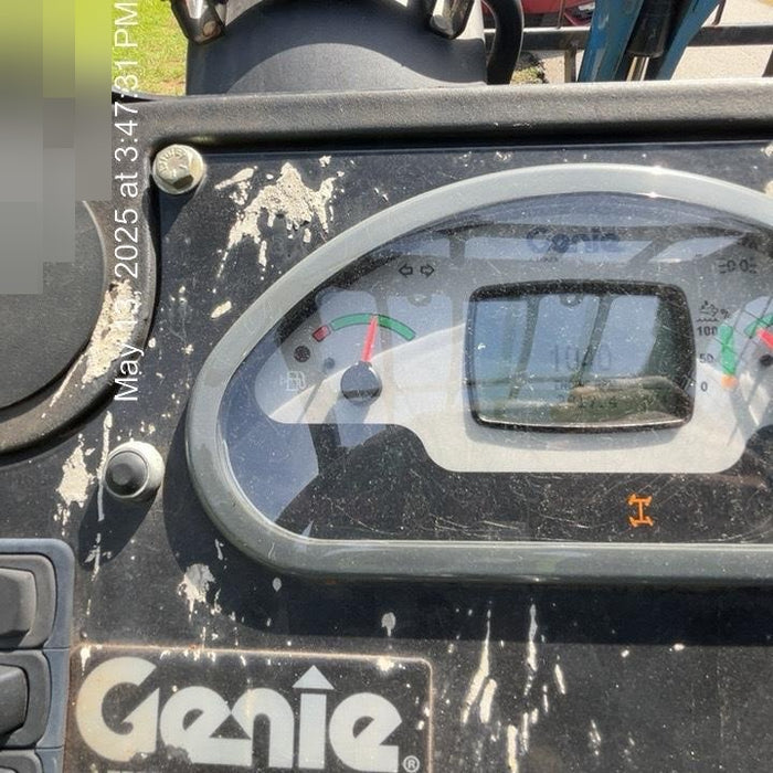 2018 Genie GTH-844 GTH-844 w/Open ROPS, Solid Tires, beacon/work lights, 60" carriage/forks