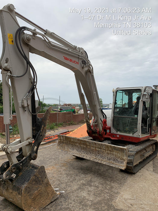 2020 Takeuchi TB290C Cab/Heat/Air, Rubber Tracks, Manual TAG QC