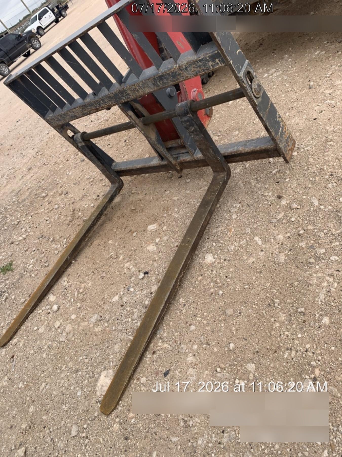 2019 Manitou MTA8044 Manitou MTA8044 - 74 HP T4, Canopy, Worklights/Strobe, Beacon, 66" Carriage, 48" Forks, Solid Tires, Lift Hook, Aux Hydraulics
