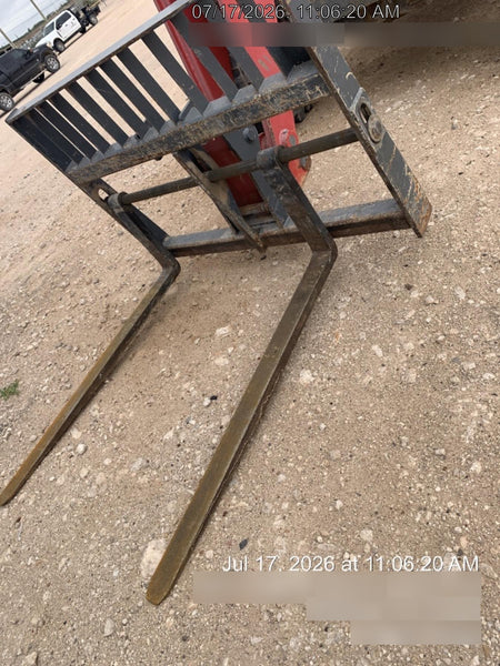 2019 Manitou MTA8044 Manitou MTA8044 - 74 HP T4, Canopy, Worklights/Strobe, Beacon, 66" Carriage, 48" Forks, Solid Tires, Lift Hook, Aux Hydraulics
