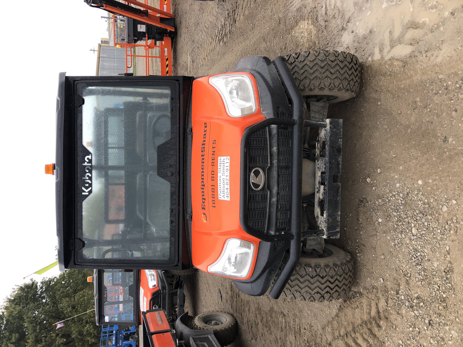 2019 Kubota RTV-X1140W-H 4wd Utility Cart, LED Strobe, Windshield Tempered Glass, Plastic Canopy, Wire Harness Kit, Backup Alarm