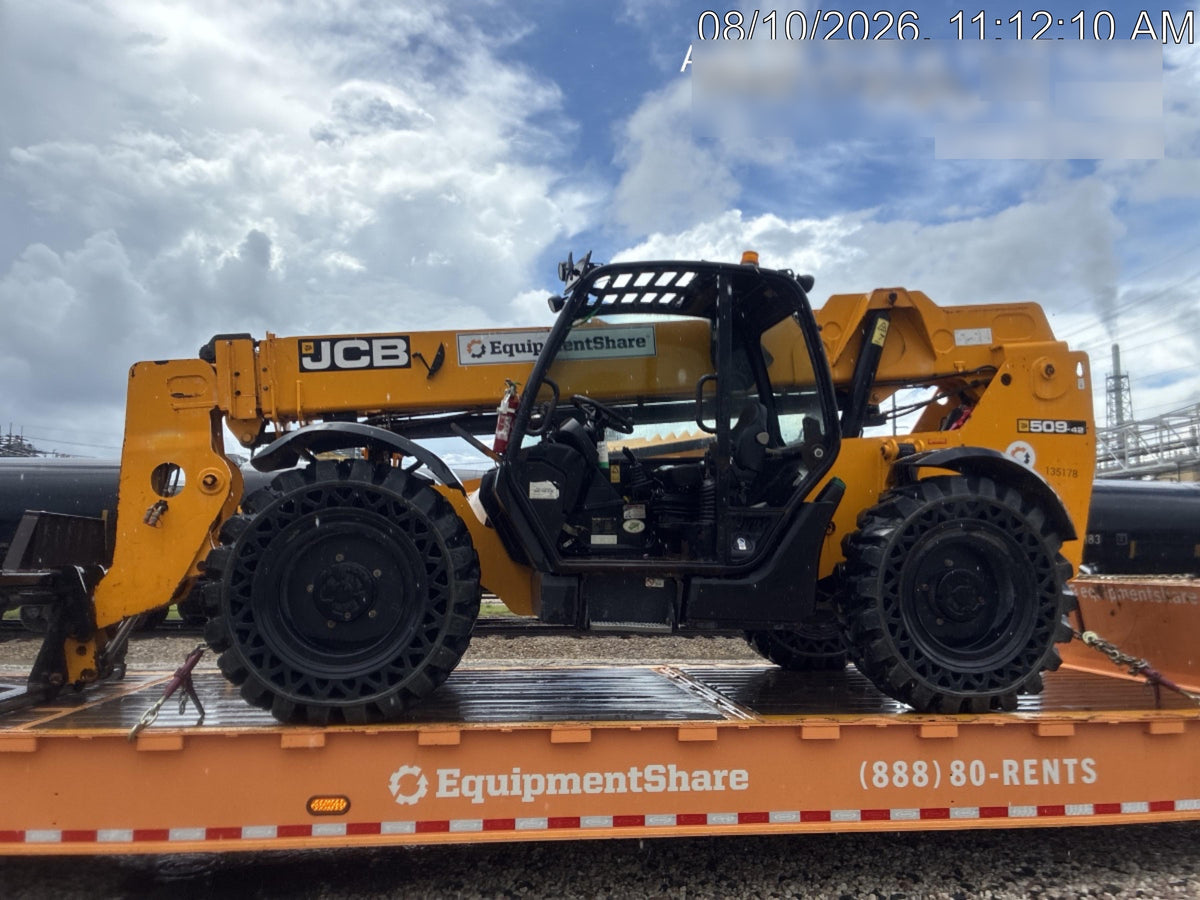 2021 JCB 509-42 74Hp Dsl, Canopy, Sld Tires, LED WL, Bcn, L Hook, EST