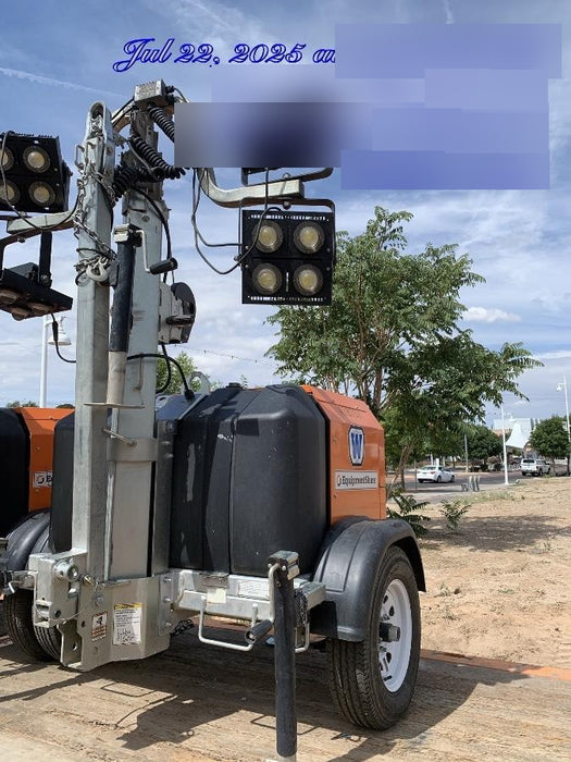 2024 Wanco WLTT-4MM4K Diesel, Deep Sea Controller, Shore Power Plug, Auto Start, (4) 350W LED Floodlights, 4kW Generator, 60 Gal Fuel Tank, 2" Ball, T3