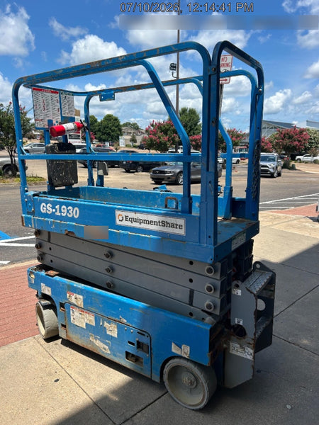 2019 Genie GS-1930 Fixed Rails with Chain Entry