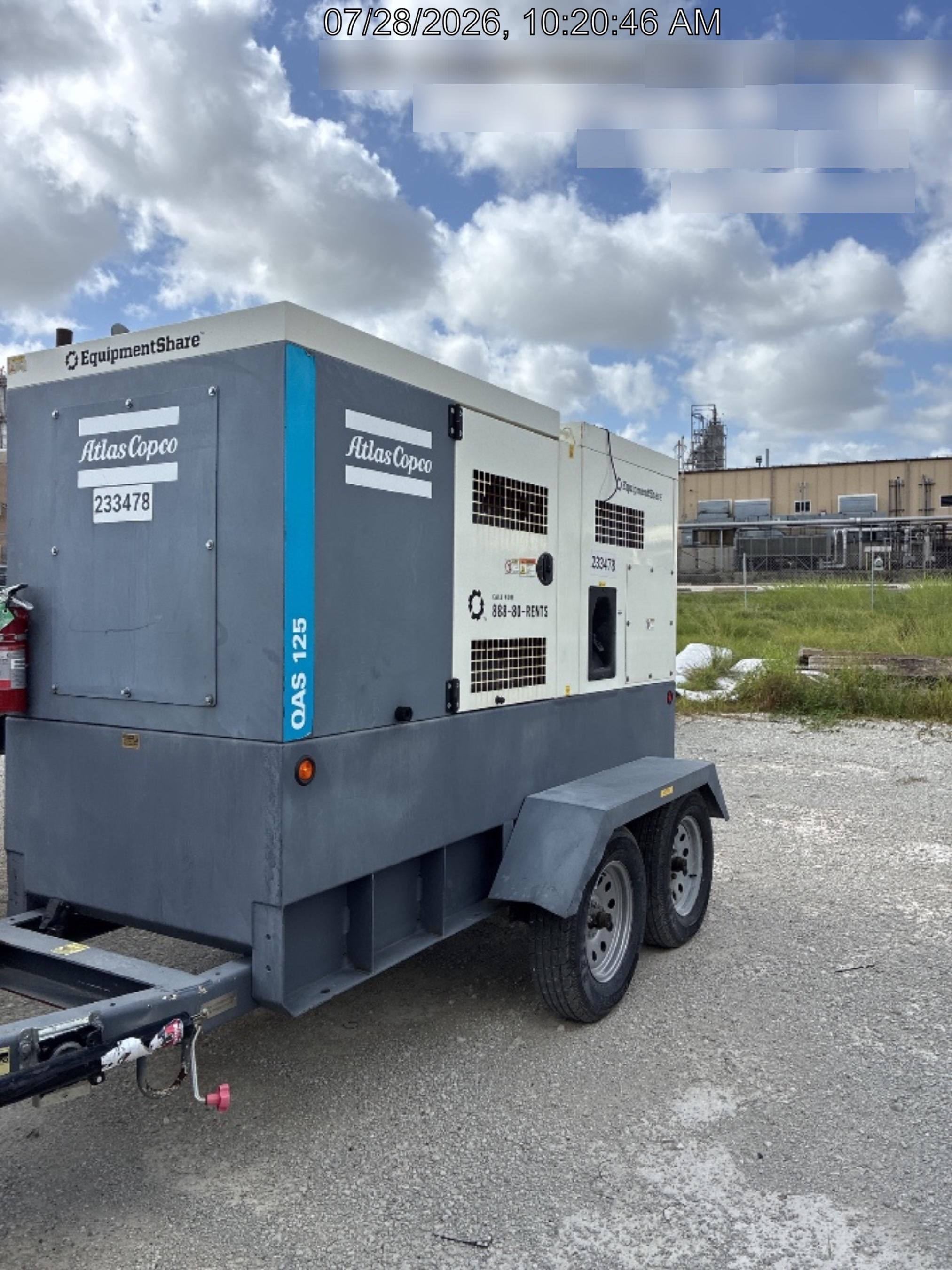 2022 ATLAS COPCO QAS 125