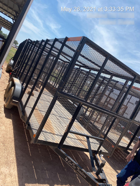 2019 CENTEX Trash Trailer