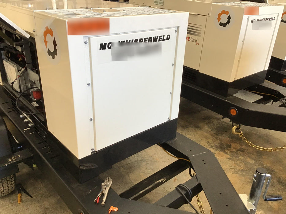 2019 Multiquip DLW400ESA4 Dual Pack, Trailer Mounted