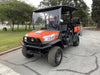 2021 Kubota RTV-X1140W-H Plastic Canopy, Windshield Acrylic Clear, LED Strobe Light, Wire Harness Kit, Back up Alarm