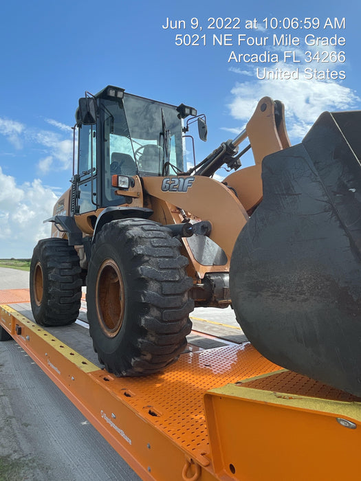 2015 Case 621F CLOSED CAB, JRB 416 STYLE HYD COUPLER