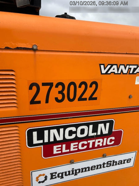 2022 Lincoln Electric Vantage 549X Crosslink Technology, Trailer Mounted, ES Decals, T3