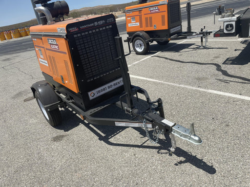 2021 Lincoln Electric Vantage 549X Ready Pak 3, ORANGE (includes trailer, cable rack, fender light kit)