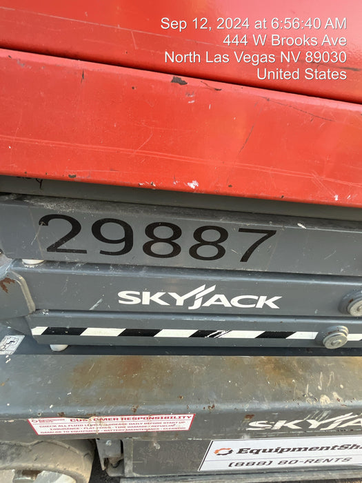 2019 Skyjack SJIII-3219 Standard w/Trojan Batteries