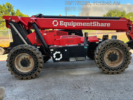 2019 Manitou MTA10055 Canopy, 120 HP, Solid Tires, Work Lights, Lift Hook, Auxiliary Hydraulics w/66" Carriage and 60" Forks