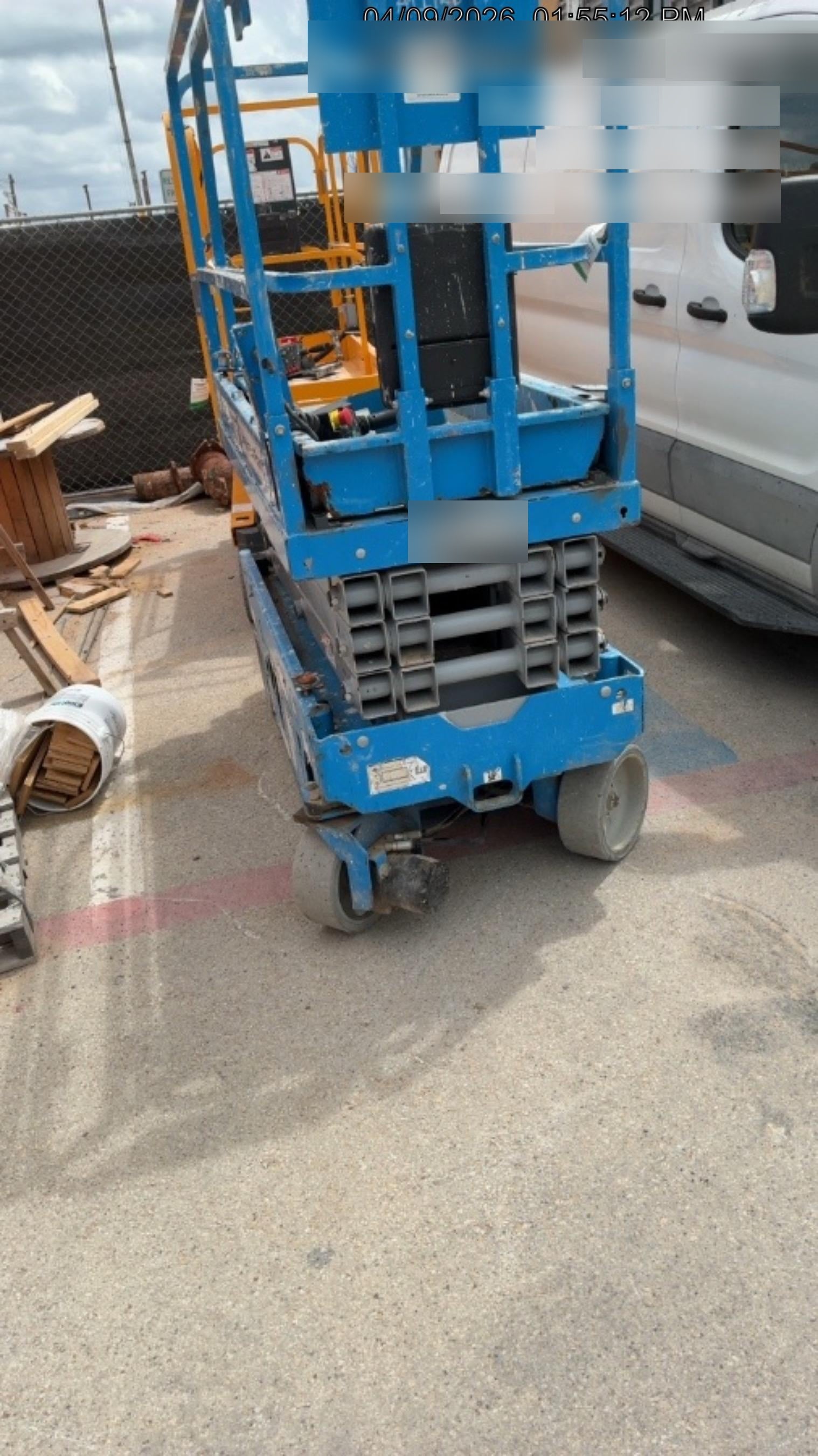 2019 Genie GS-1930 Fixed rails with chain Entry