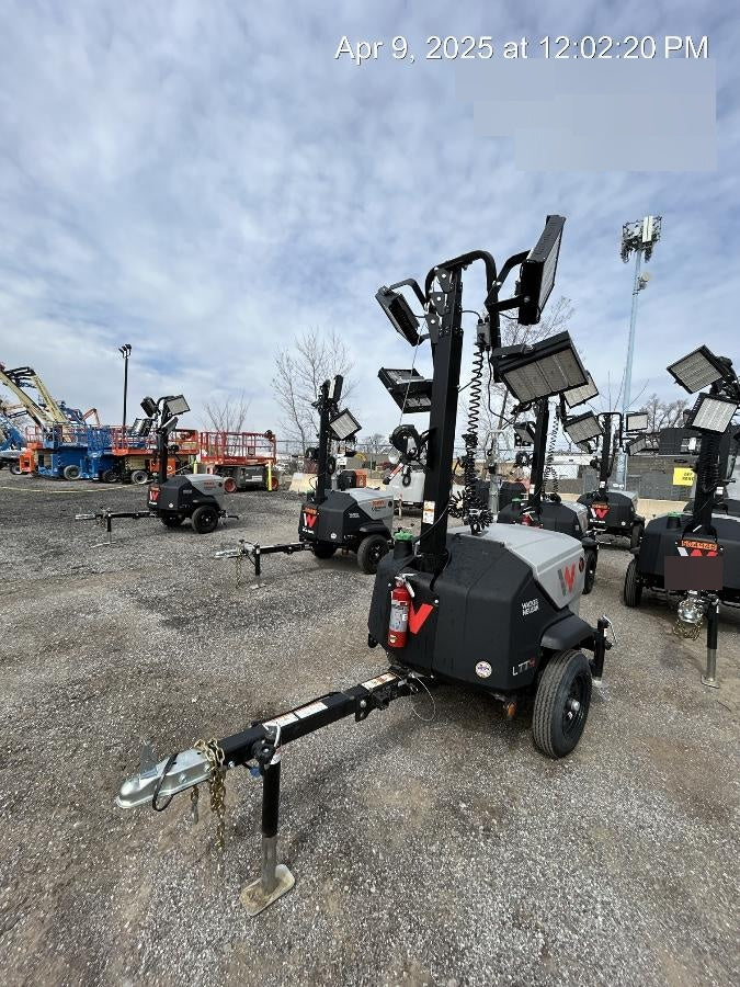 2024 Wacker Neuson LTT4 Diesel, Kohler KDW702, Deep Sea Controller, Auto Start, LED 320W, Bypass Outlet, T3