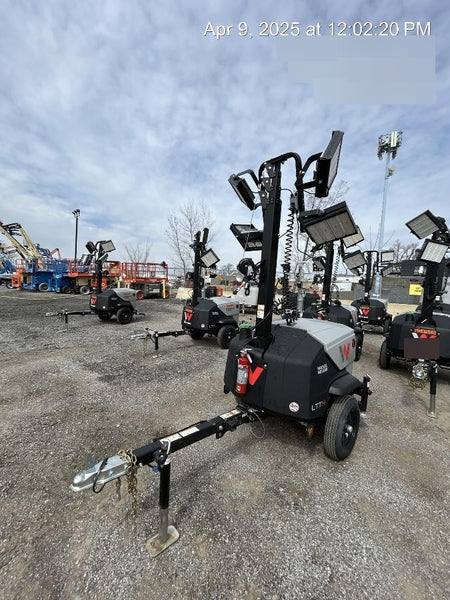 2024 Wacker Neuson LTT4 Diesel, Kohler KDW702, Deep Sea Controller, Auto Start, LED 320W, Bypass Outlet, T3